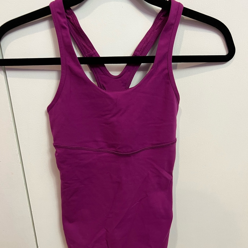 lululemon workout racer back tank top